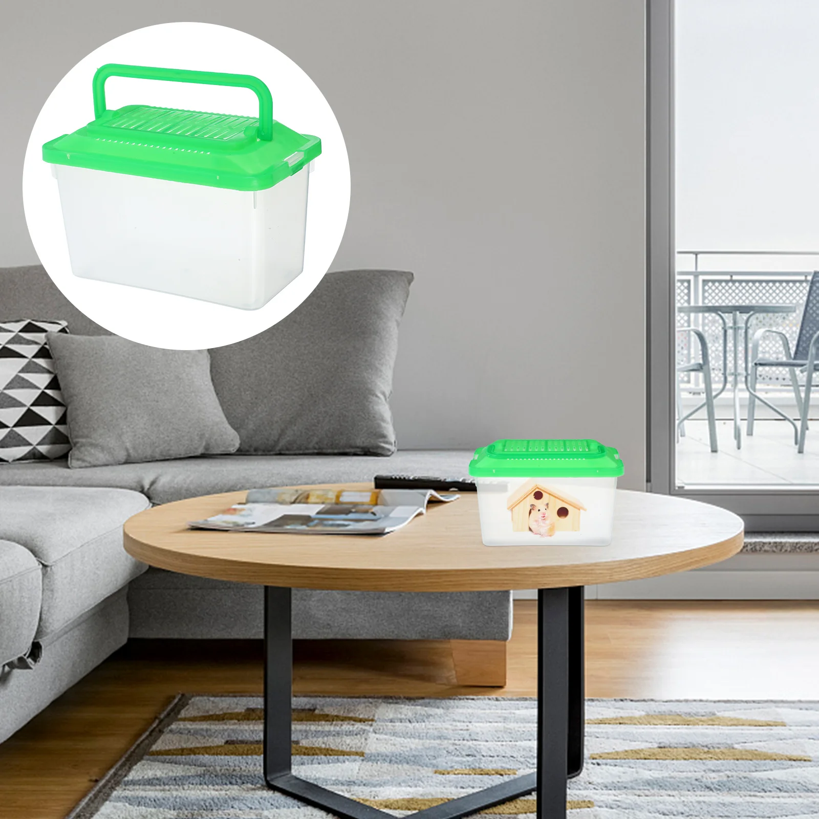 Портативный аквариум гнездо ящерицы пластиковый контейнер для хранения змей