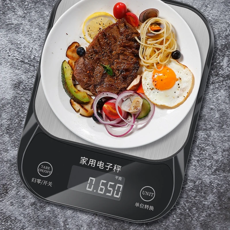 

Цифровые кухонные весы N0HB, прочные электронные весы для кухни, модный дизайн, вес г/кг/фунт/мл/унция, для дома