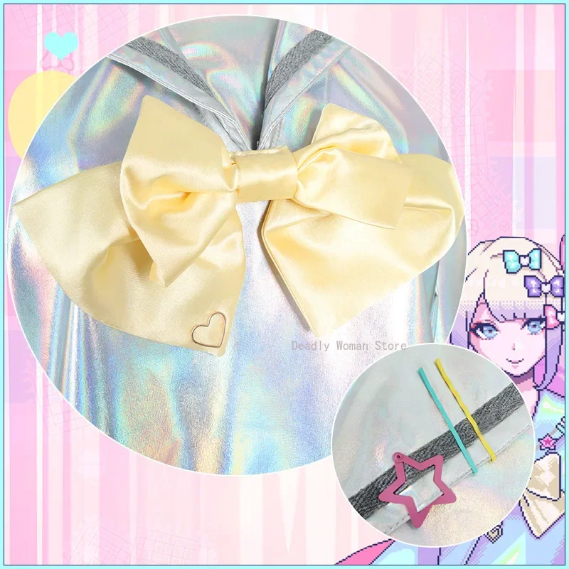 Костюмы для косплея игра NEEDY GIRL OVERDOSE KAngel обувь красивый лазерный костюм моряка JK