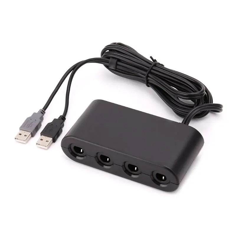 Игровой конвертер 3 в 1 для контроллера GameCube USB-адаптер переключателя на Wiiu