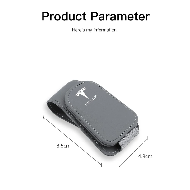 Автомобильные кожаные солнцезащитные очки с поддержкой солнцезащитного