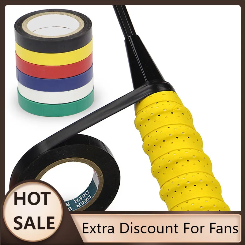 Горячая Распродажа Теннисная ракетка рукоятка лента для бадминтона сквош