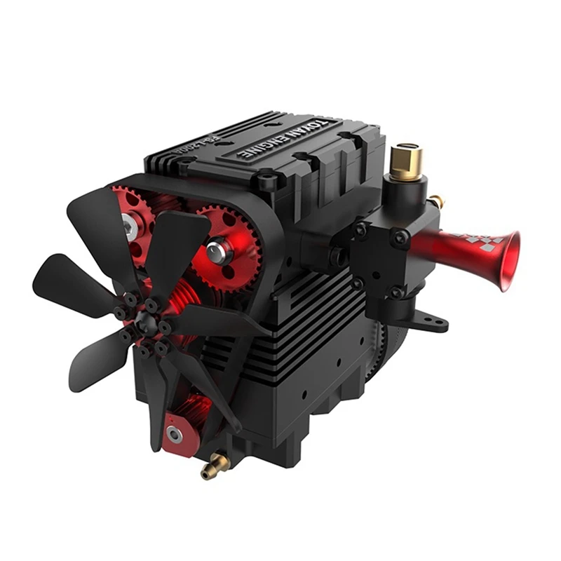 

FBIL-TOYAN FS-L200A Engine 4 Stroke Inline Twin Cylinder Methanol Engine 3.5Ccx2 For Remote Control Car Model Engine Kit