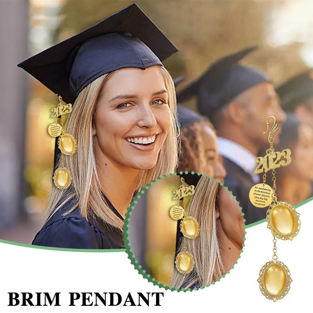 

Graduation Cap Memorial Photo Chain Diy Graduate Memorial Gown Photo Ceremony Charm Pendant Cap Decor Graduation S7e8