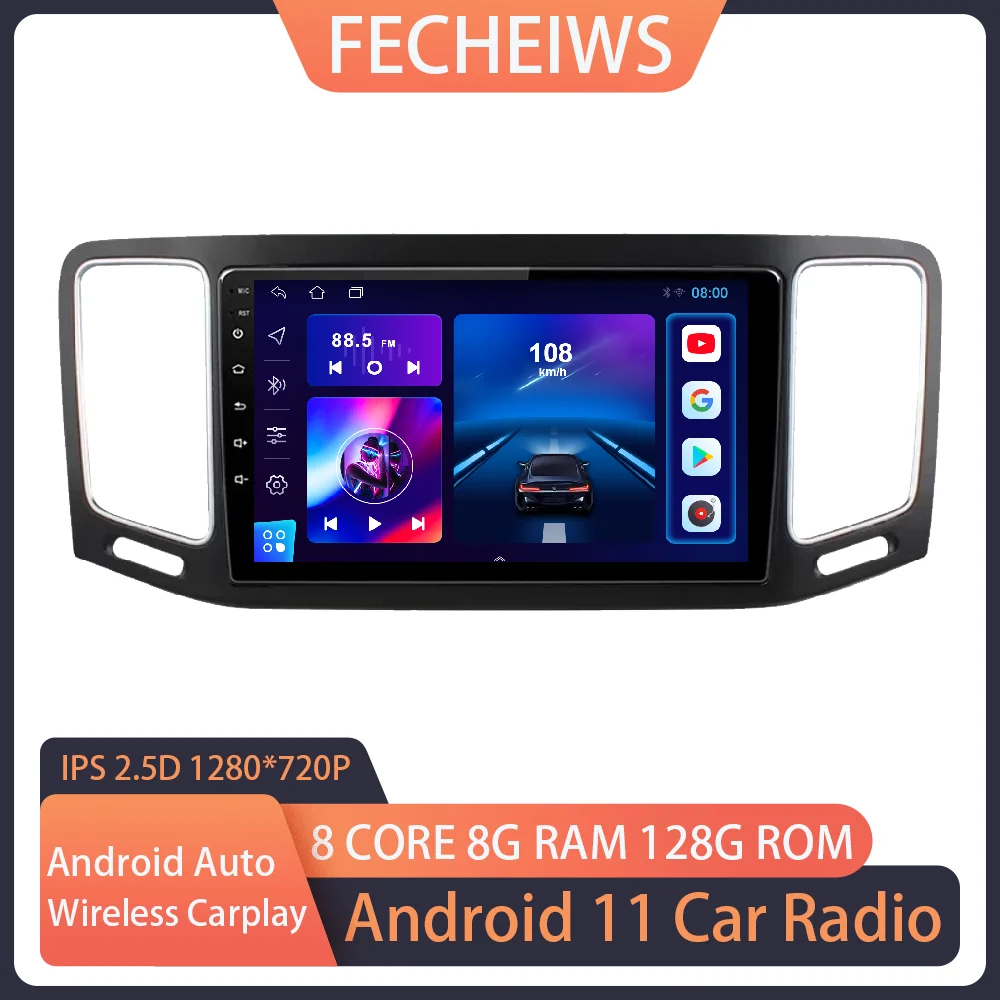 

Carplay Android авто для Volkswagen VW Sharan 2012 - 2018 навигация GPS IPS Авторадио автомобильное радио стерео плеер мультимедийный монитор