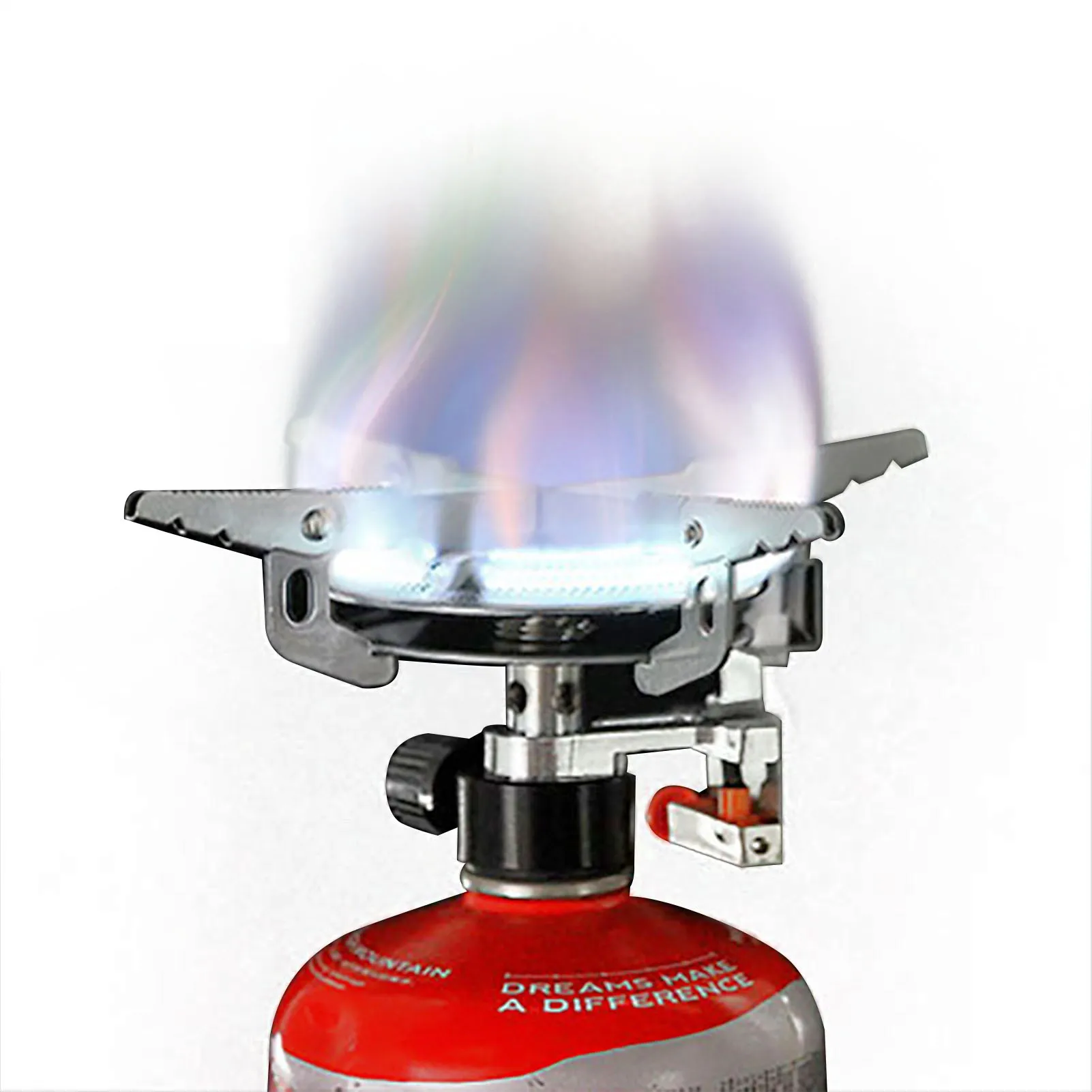 

Picnic Stove Portable 300g-Lightweight Camping And Backpacking Stove Adjustable Camp Burning Stove For Both Home And Outside