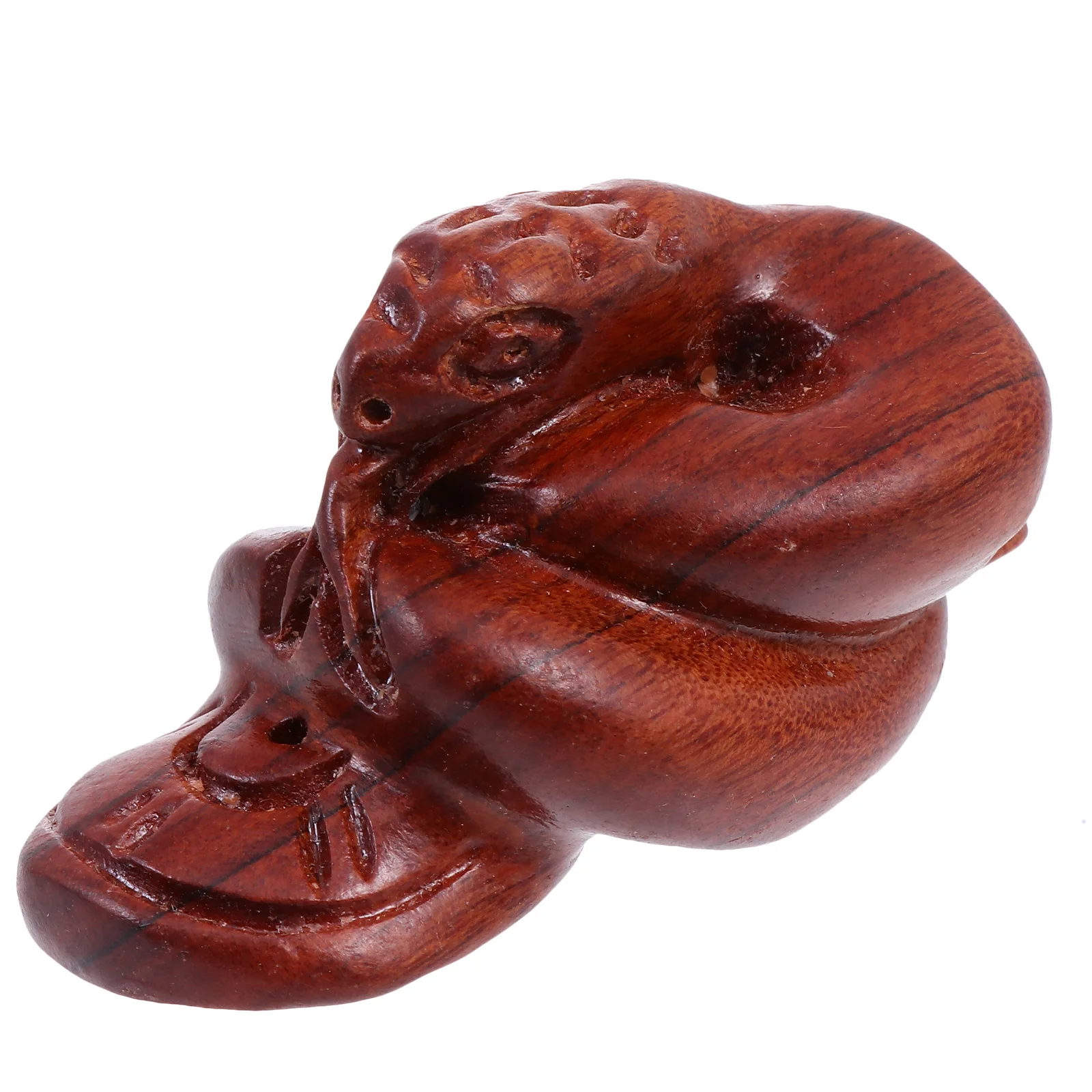 

1Pc Hanging Ornament Wood Carving Hanging Snake Zodiac Pendant Chinese Zodiac Pendant for Car Home