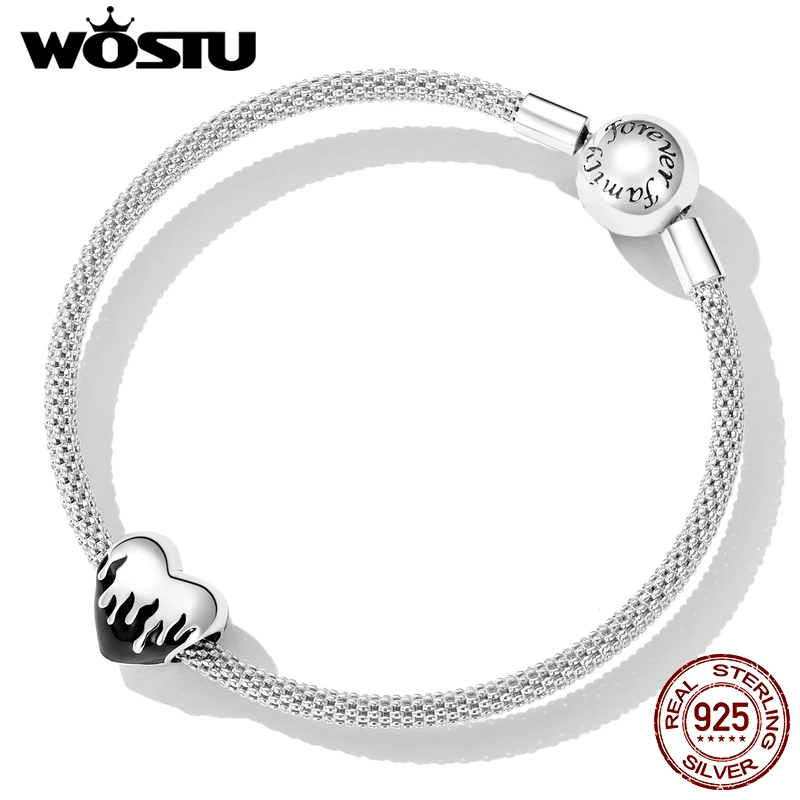 Женский браслет из серебра 100% пробы с бусинами |