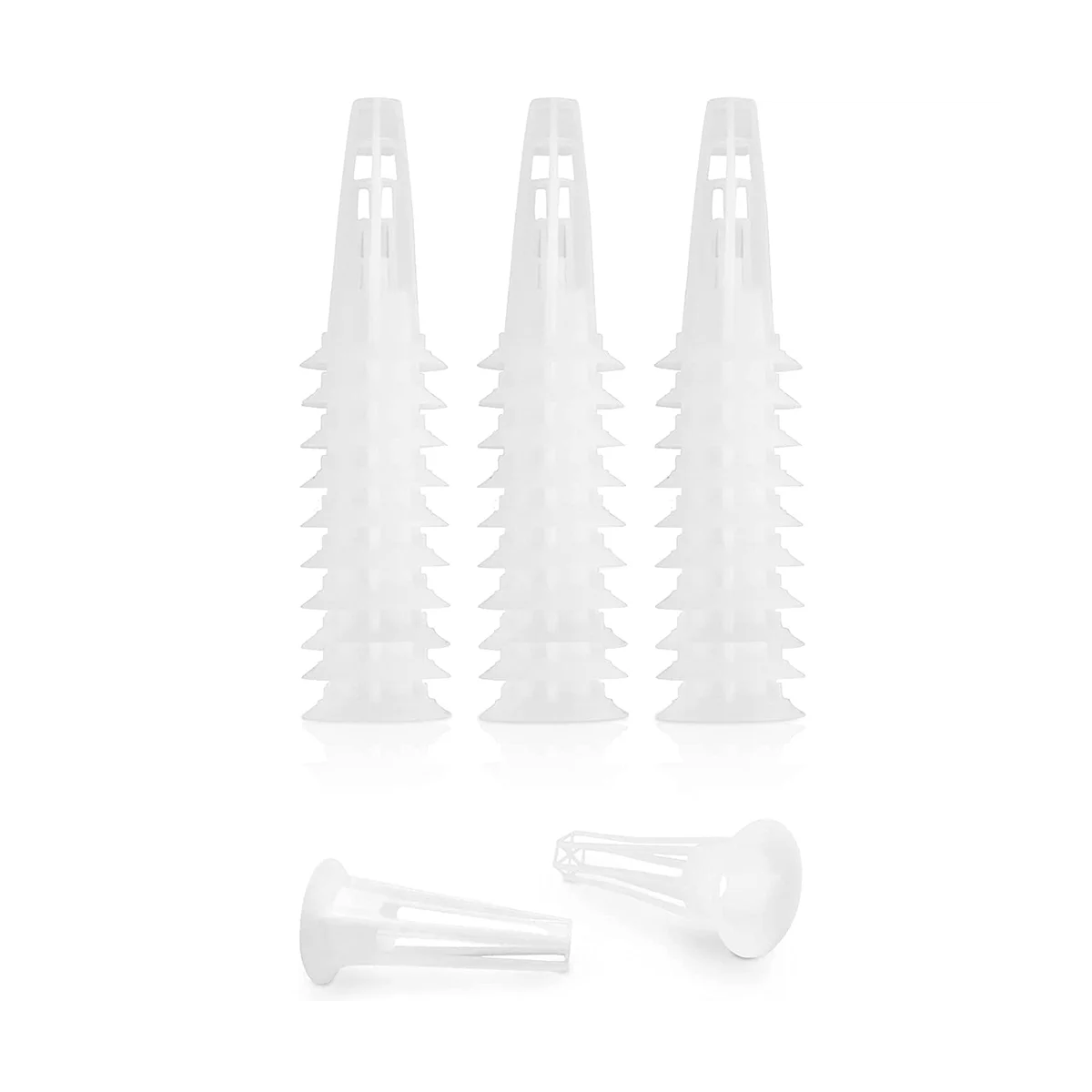 

90 Pack Replacement Grow Baskets, Seed Pod Baskets Hydroponics Baskets, Durable Plastic Plant Growing Containers