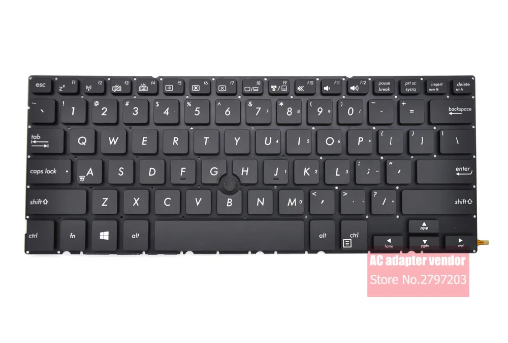 FOR ASUS Pro BU201 BU202 backlight laptop keyboard