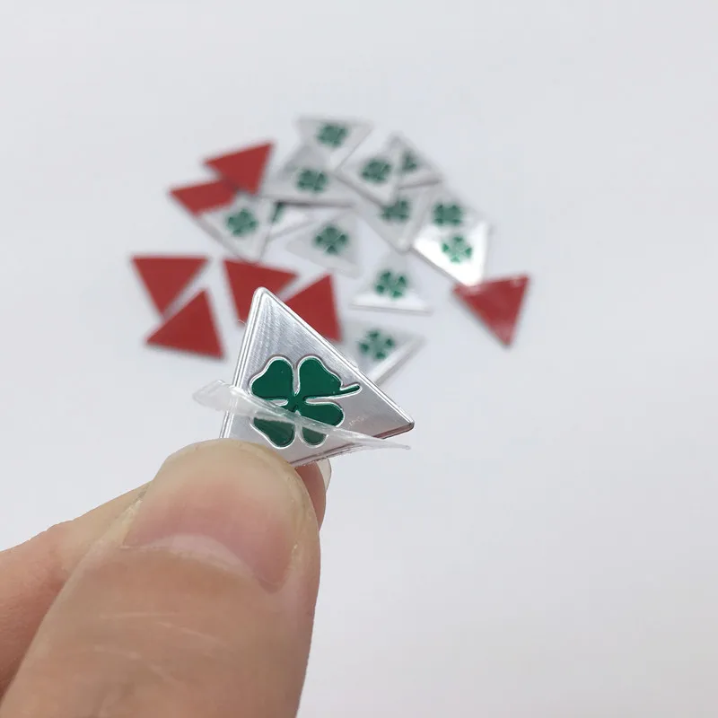 100 шт. 2 0 см 20 мм эмблема автомобиля значок наклейка Alfa Romeo для Giulietta Spider GT quatrefoil