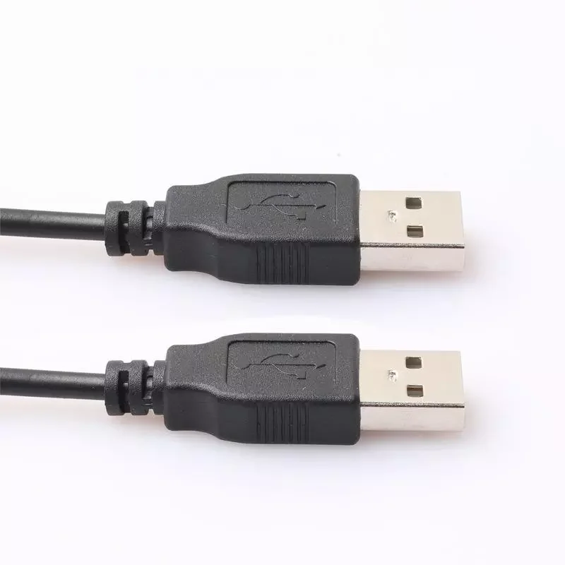 

Double USB Computer Extension Cable 0.5M 1M USB 2.0 Type A Male to A Male Cable Hi-Speed 480 Mbps Black Data Line Cables