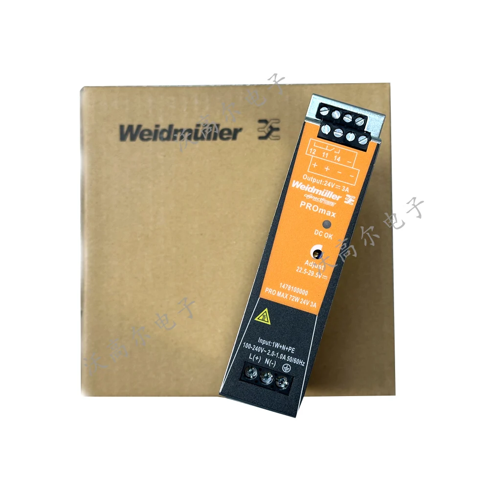 Фото Weidmüller 1478100000 PRO max 72W 24V 3A Совершенно новый №2