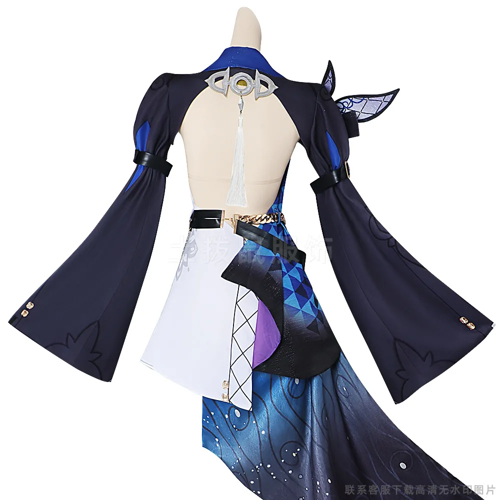 Нефритовый косплей игра Honkai звезда рельс нефрит костюм парик шляпа аниме ролевая