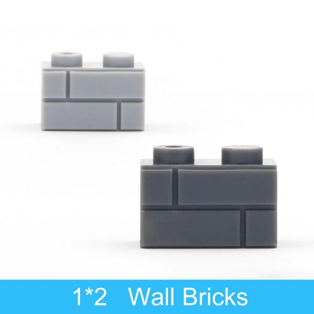 

Строительные блоки, настенные фигурки, кирпичи, 1x2 точки, 80 шт., Обучающие креативные игрушки для детей