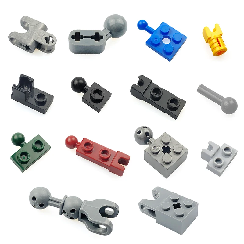 

Compatible 92013 57909 17114 64276 93571 90608 Building Blocks Wedo Technical MOC Joint Parts With Ball Connector Bricks Toys