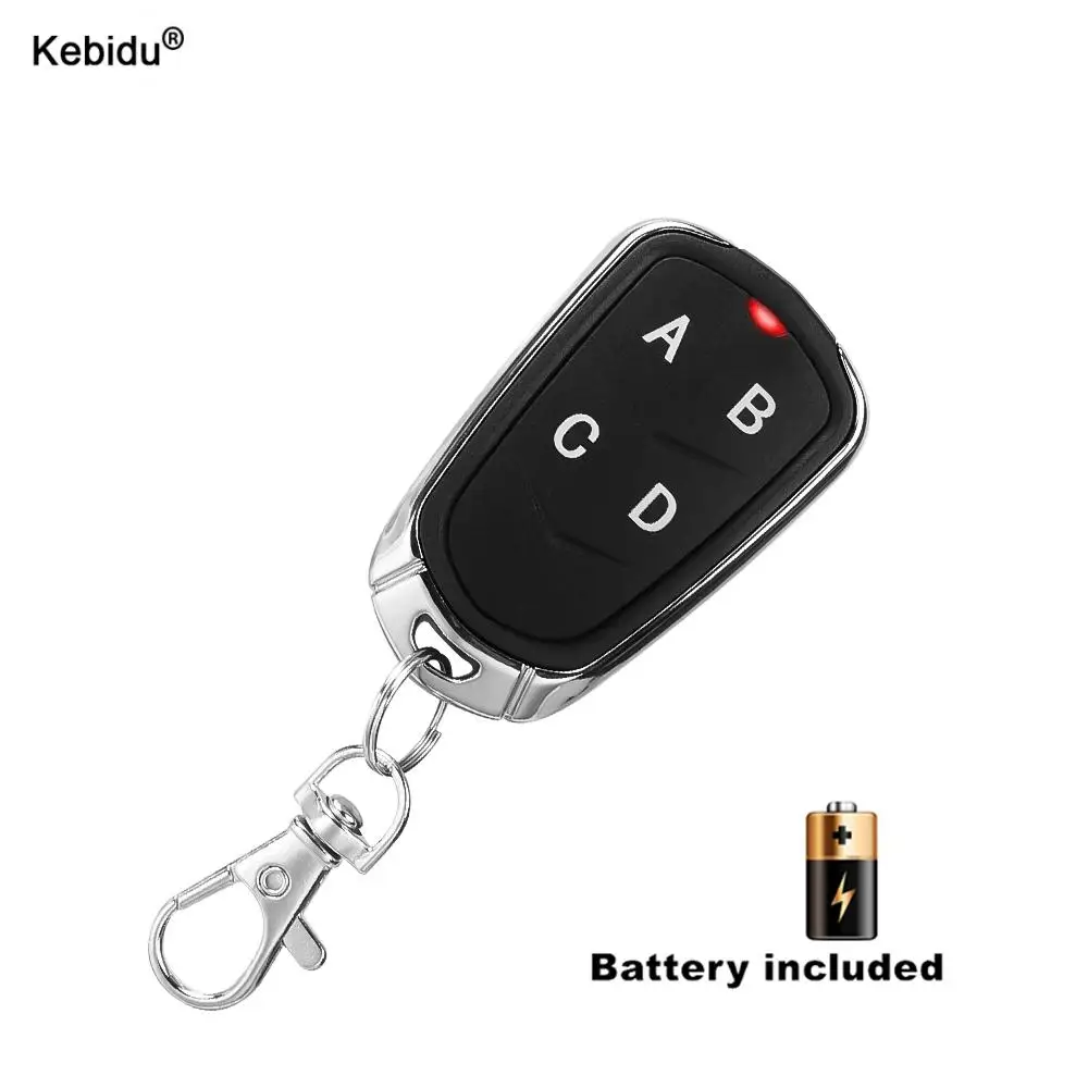 

433Mhz Auto Copy Remote Control FR Wireless Fixed Rolling Code Duplicator Key Fob 433.92 MHz Transmitter For Gate Garage Door