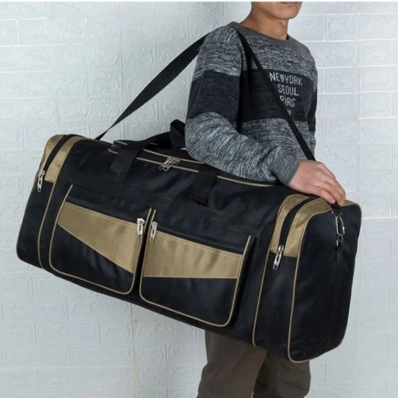 

Large Capacity Men's Travel Bag Waterproof Big Duffle Bag for Women Oxford Weekend Trip Hand Luggage Packing Storage Bags bolsos