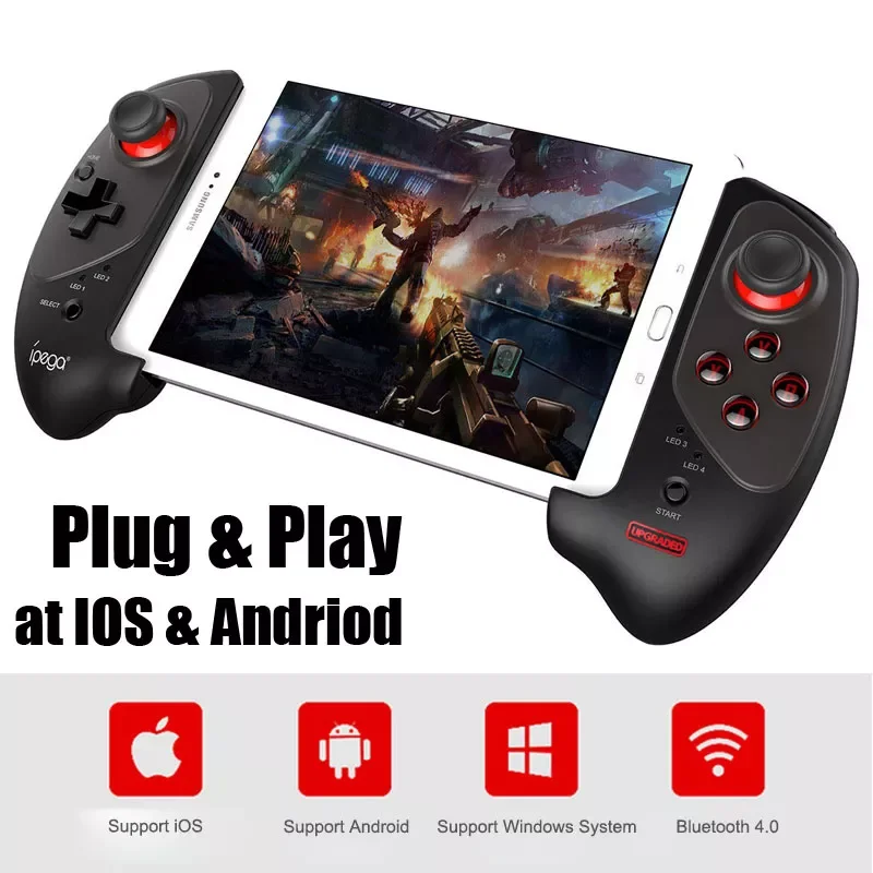 

Control Game Pad Bluetooth Gamepad Controller Mobile Trigger Joystick For Android Phone Nintendo Nintend Switch PUBG TV Box VR