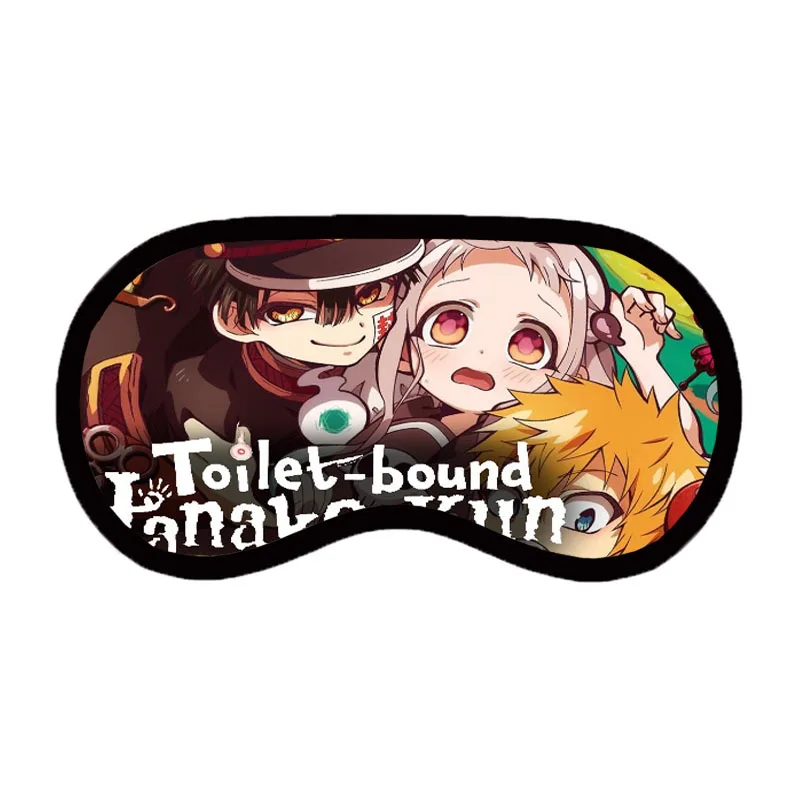 

Милая мультяшная маска для глаз для подростков, аниме, унисекс, повязка на глаза Ханако-кун для сна, Повседневная маска для глаз, маска для глаз