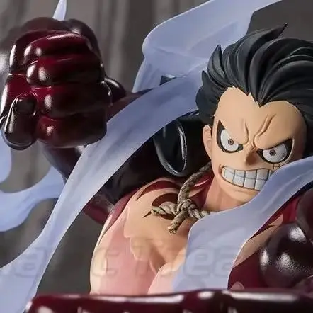 Фото 【MT】BANDAI Figuarts ZERO EXTRA BATTLE ONE PIECE Monkey D. Luffy Fourth Gear Three Captains Onigashima Аниме-фигурка №1