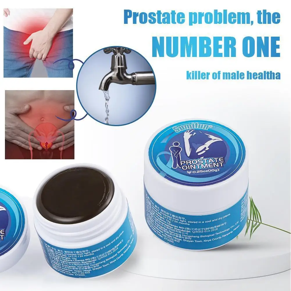 

Prostatic Cream Cold Compress Gel Ointment Urological Herbal Medical Male Prostatic Treatment Health Care Chinese Plaste 10g