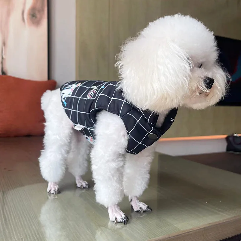 

Pet Winter Coat Vest Jacket Puppy Yorkshire Terrier Pomeranian Schnauzer Bichon Poodle Schnauzer Pug Dog Clothes Outfit Garment