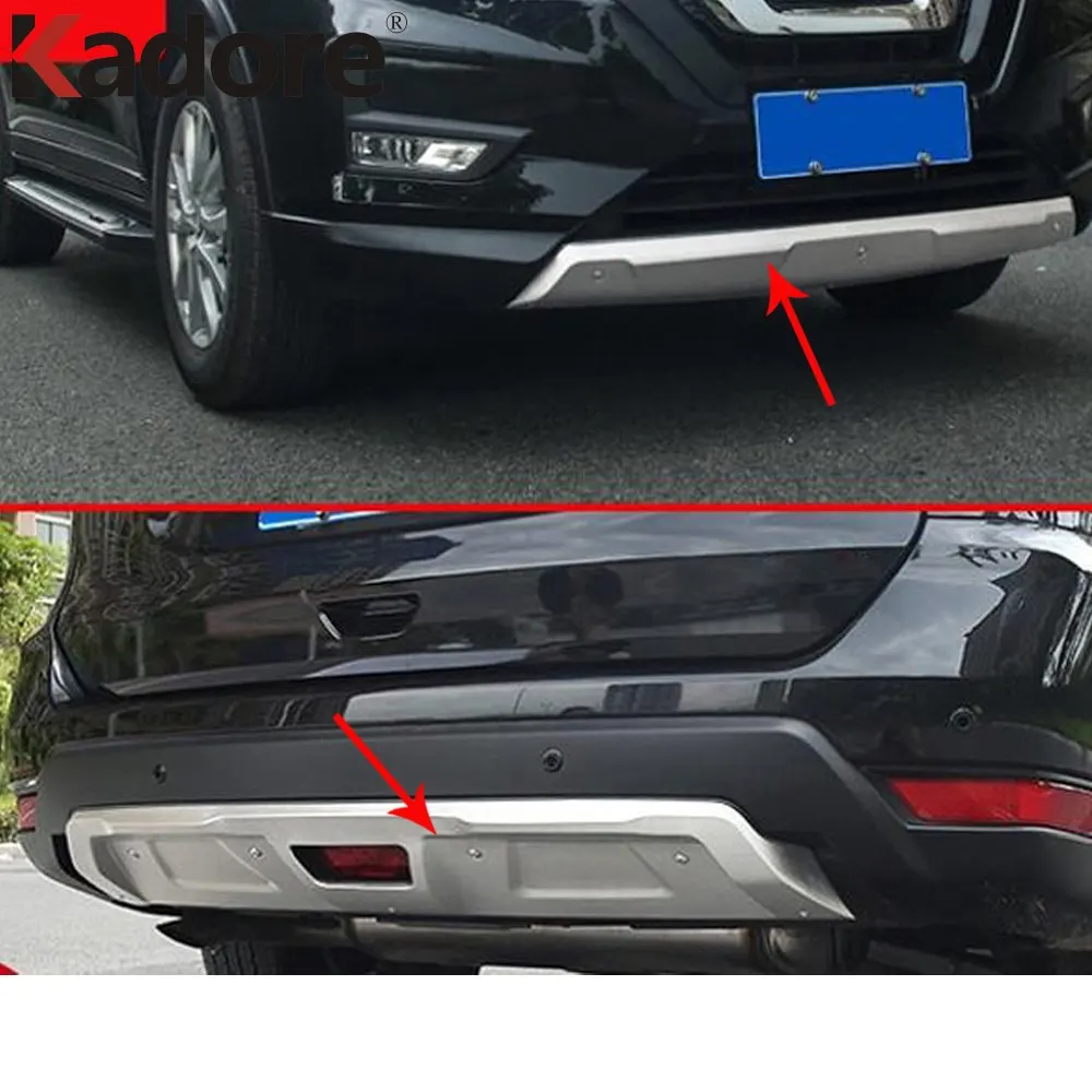 

Защита переднего и заднего бампера для Nissan X-Trail Rogue 2017 2018 2019 2020