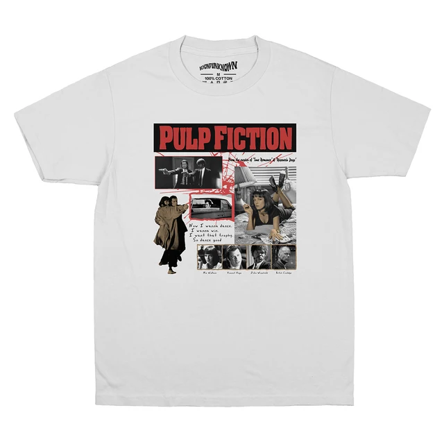 Хлопковая футболка Pulp Fiction