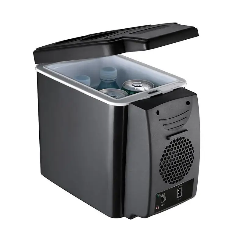 

6-литровый автомобильный мини-холодильник, легкий изолированный охлаждающий контейнер двойного назначения, полупроводниковый автомобильный холодильник, контейнер для льда
