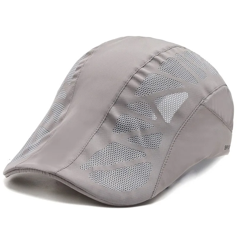Summer Quick Drying Hat Thin Tennis Hat Forward Hat Versatile Cap Sunscreen Fishing Hat Sun Hat Men's Sun Hat Polychrome Ride
