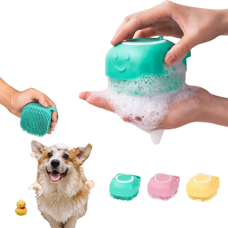 

Массажные перчатки для ванной, для больших собак и кошек, мягкие безопасные силиконовые аксессуары для домашних питомцев, товары для домашних животных