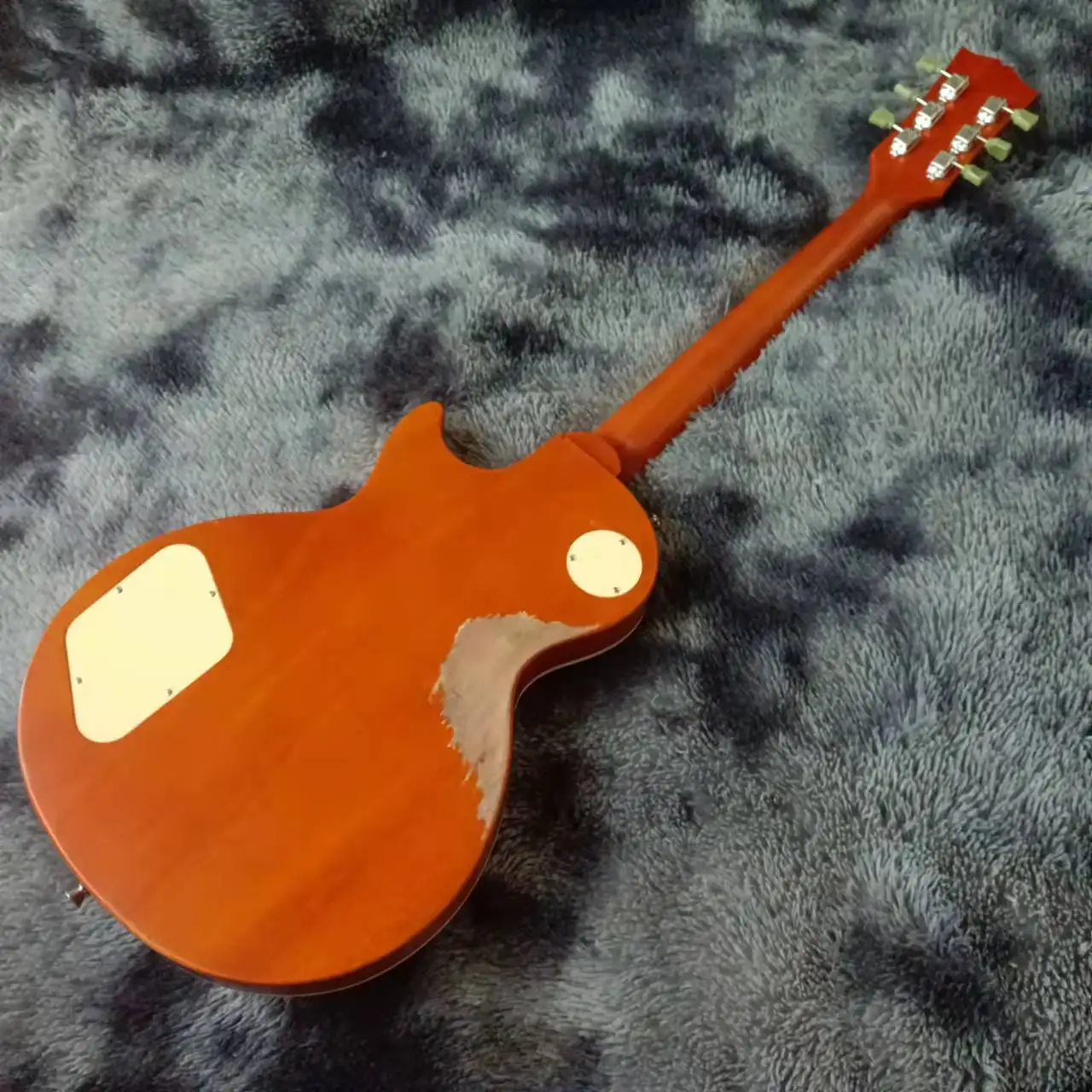 Сделанные в Китае пользовательские магазины LP Body Guitar Relic гитары Гэри Мор золотые