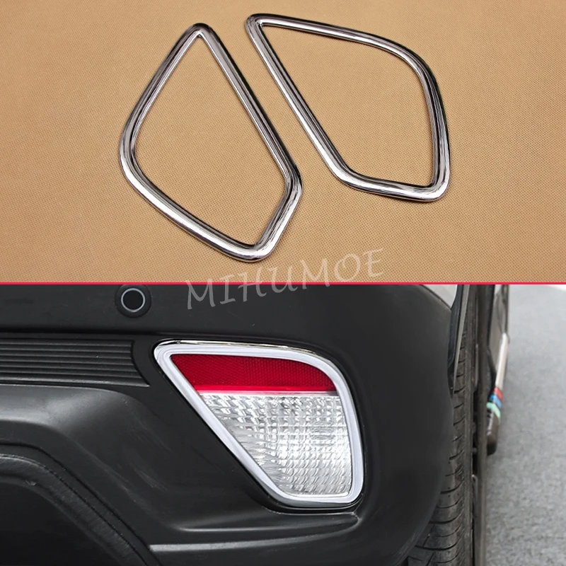 

Для Mitsubishi Eclipse Cross 2018-2021 хромированный отражатель заднего бампера объемная противотуманная фара накладка