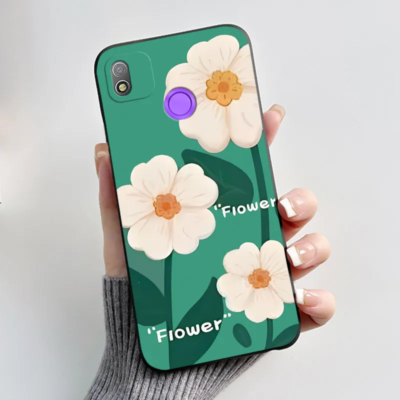 Фото Чехол для Tecno Pop 4 BC2c, роскошный модный чехол с цветами и бабочками, мягкий силиконовый защитный чехол для телефона Tecno Pop 4 Pop4 №3