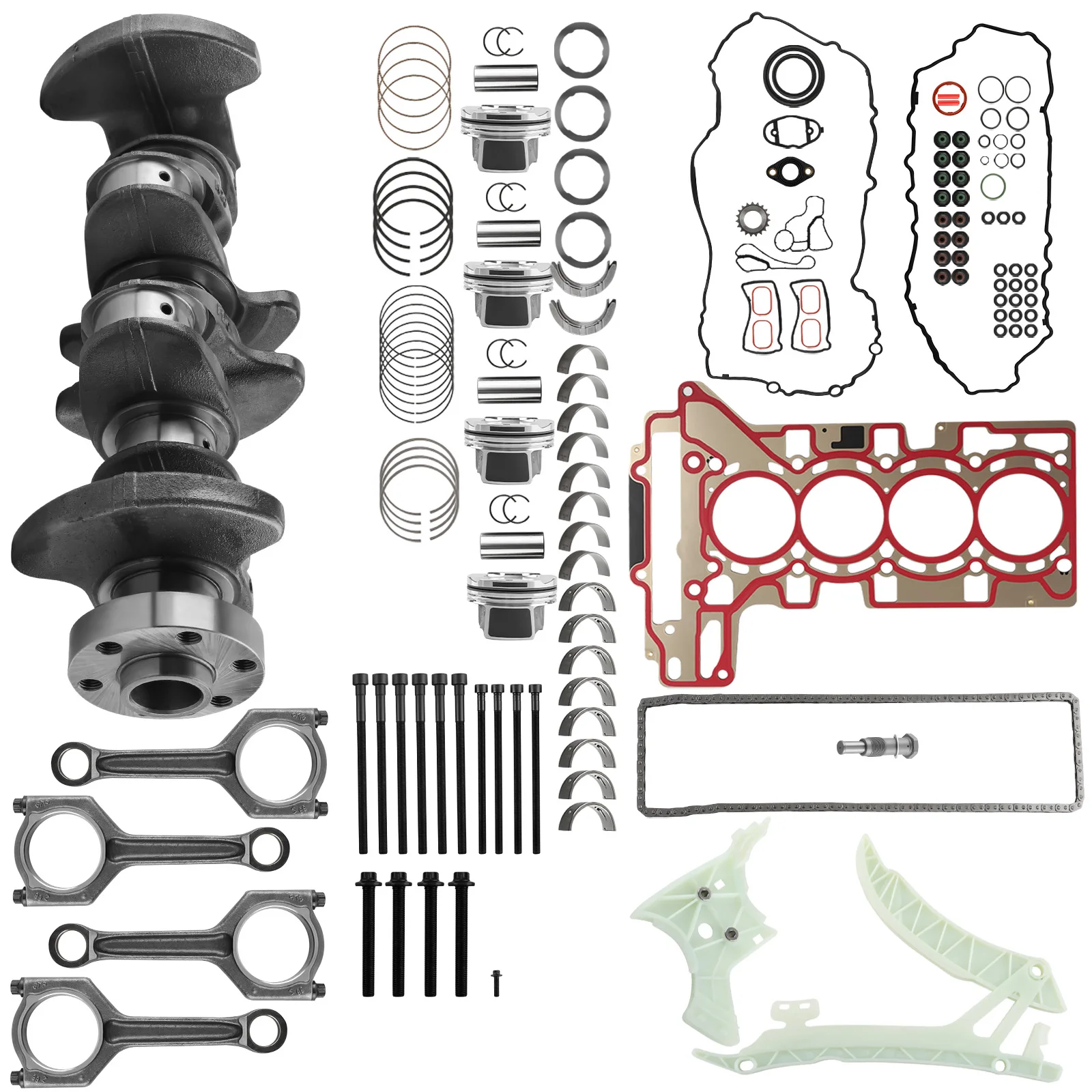 Комплект для капитального ремонта коленчатого вала/контроны/комплект