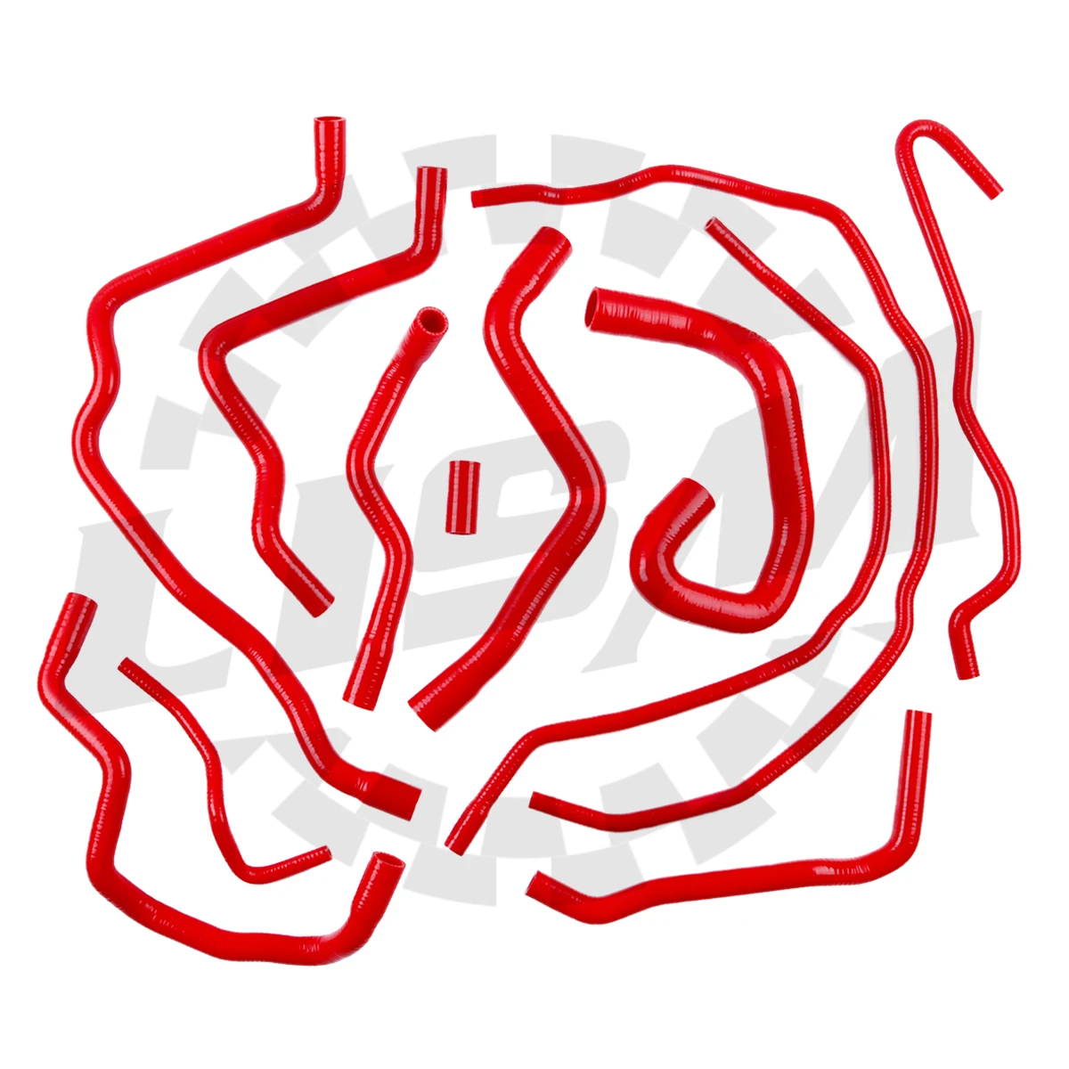 12 шт. 3-слойный силиконовый шланг для радиатора 2000-2016 Φ MZR l DOHC