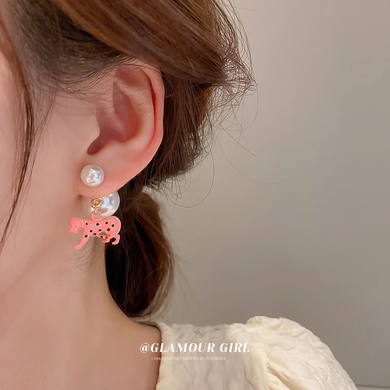 

2022 New Women's Earrings Delicate Two-sided Pearl Ear Stud Earrings for Women Bijoux Korean boucle Girl Gifts Jewelry Wholesale