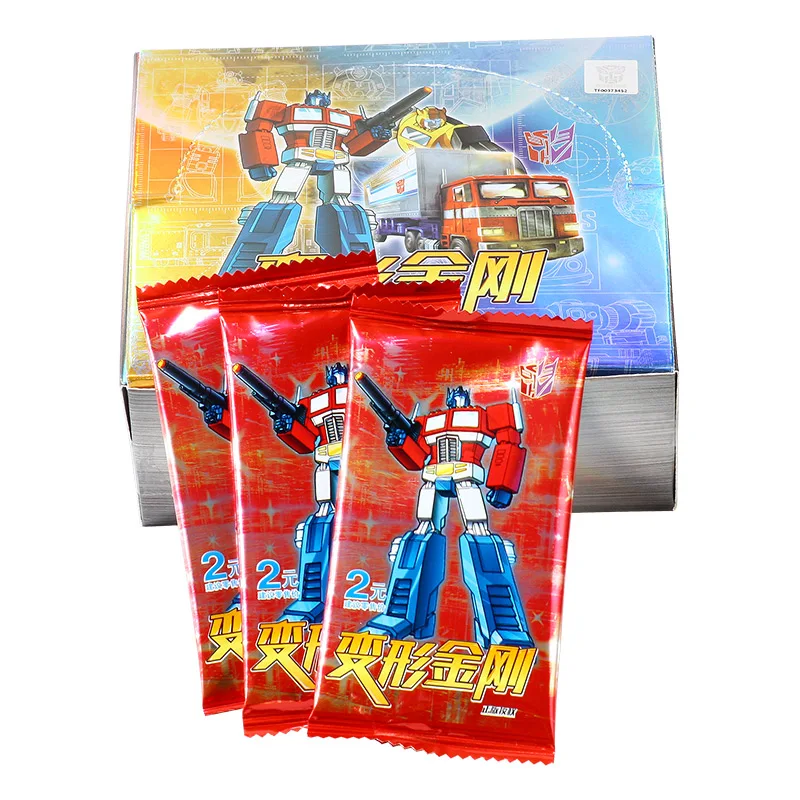 Оригинальные Карты-трансформеры аниме фигурки autobot Optimus Prime коллекция