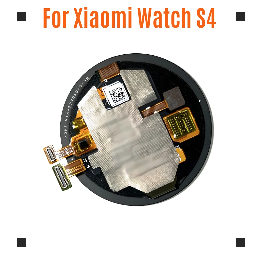 Фото Запасные части для Xiaomi Watch S4: сенсорный AMOLED-дисплей 1,43 дюйма №3