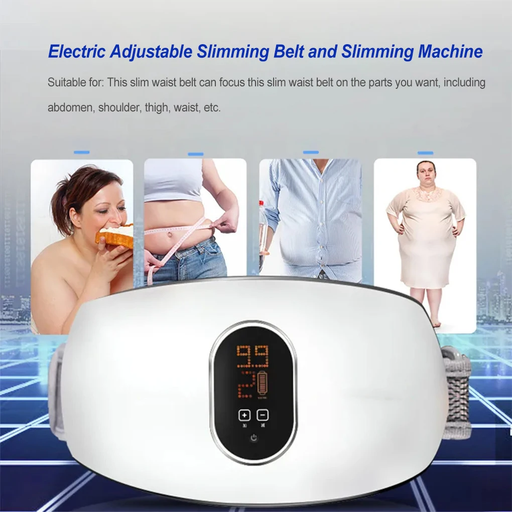 

Electric Adjustable Slimming Belt Promote Digestion Vibration Lazy 15-level Massager Abdominal Massager Grease Throwing Machine