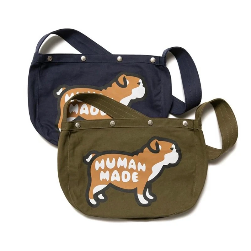 

Сумка ручной работы для мужчин и женщин, Высококачественная Холщовая Сумка с мультяшным рисунком собаки