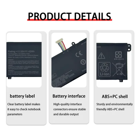 Аккумулятор B31N1911 для ASUS Vivobook Flip 14