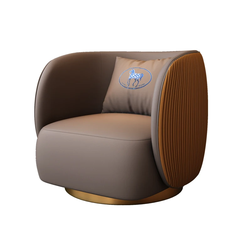 

YY Nordic Light Luxury Reception Area Modern Leisure Single Table and Chair Combination