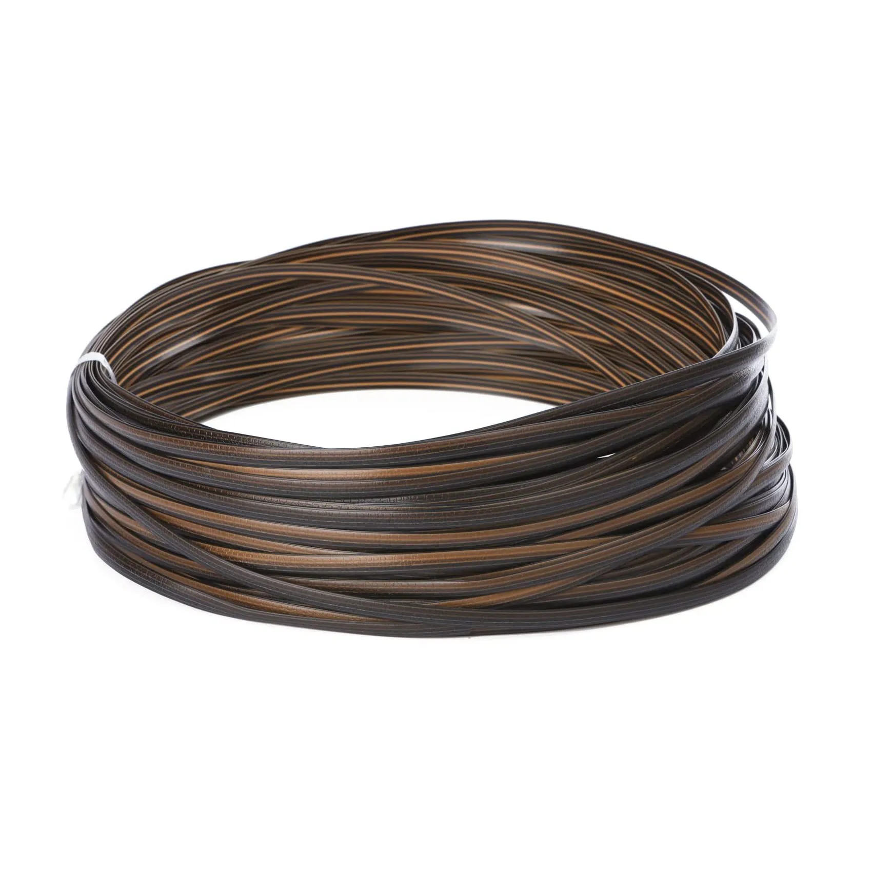 Кофейный градиент плоский синтетический плетеный материал из ротанга