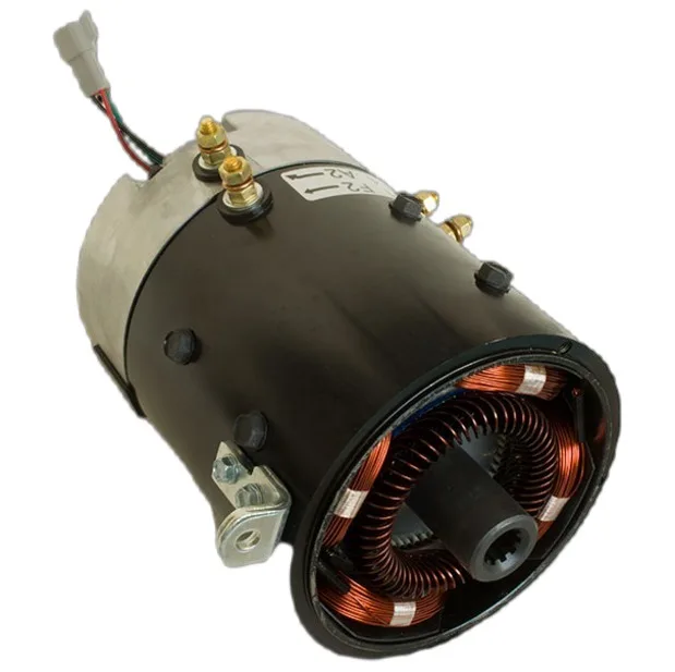 

XP-2067-S DC motor Professional Manufacturer 48V electric car DC motor with curtis controller