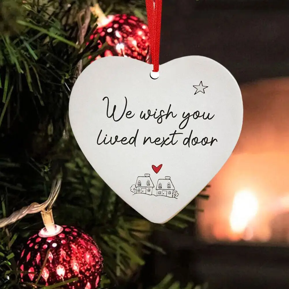 

Новый акриловый кулон в форме сердца, домашнее украшение для влюбленных, праздничные украшения для комнаты, Дня Святого Валентина, украшени...