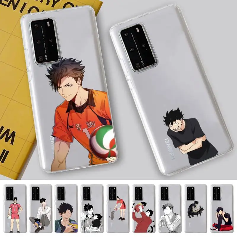 

Yinuoda Haikyuu Kuroo Tetsurou Phone Case For Huawei P 20 30 40 pro lite Psmart2019 Honor 8 10 20 Y5 6 2019 Nova3E