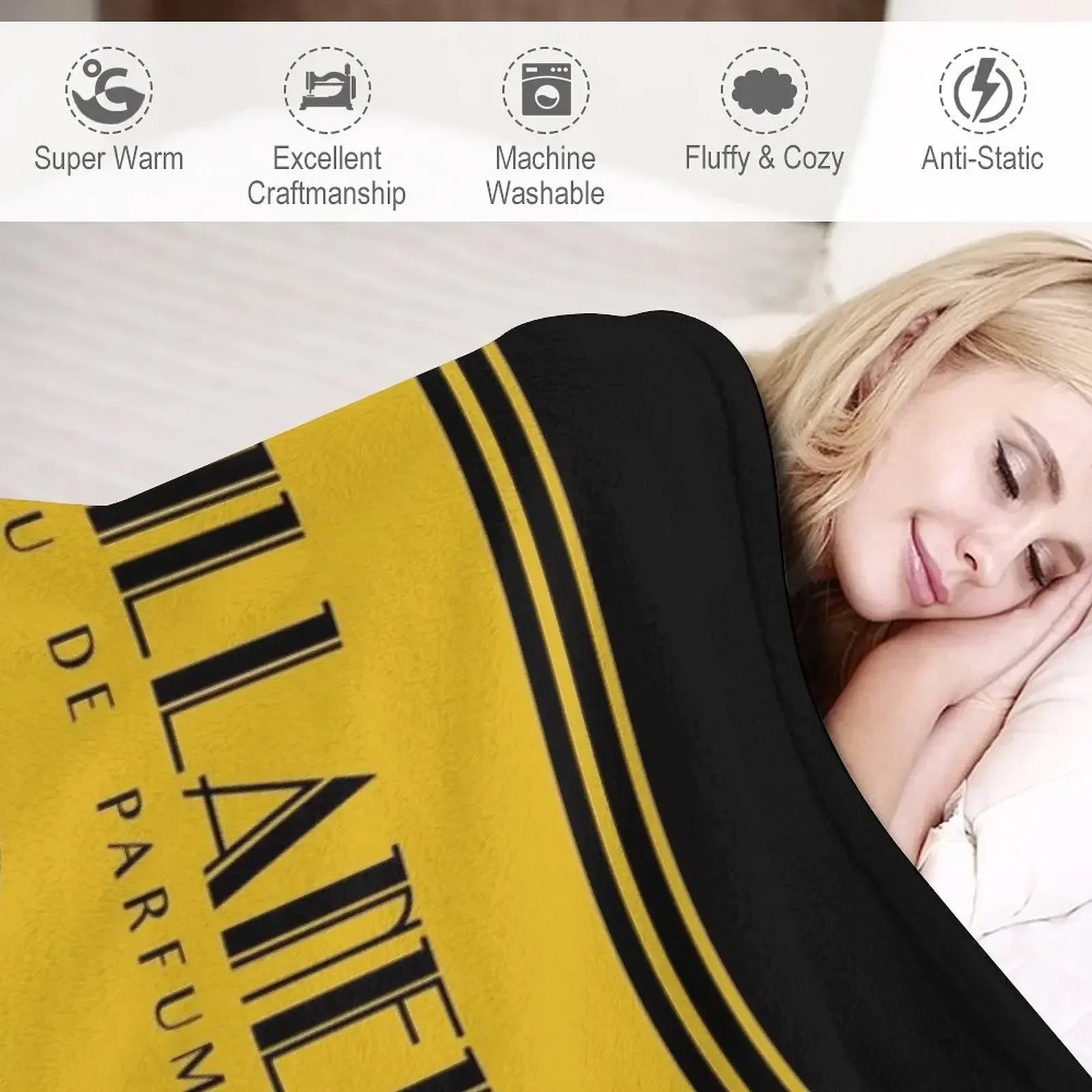 Одеяло LA VILLANELLE рождественские украшения детские винтажные лохматые одеяла