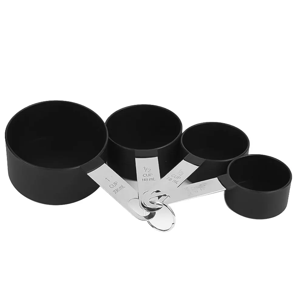 

8pcs Easy Clean High Precision Liquid Ingredients Home Baking Anti Rust Stainless Steel Kitchen Tools Measuring Cups Spoons Set